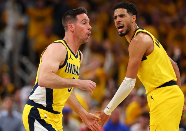 步行者铁血防守创纪录 大胜雷霆逼出总决赛抢七