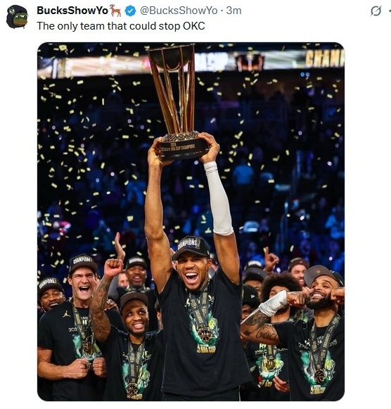 NBA 杯冠军成 “拦路虎”？雄鹿曾挫雷霆夺冠锐气