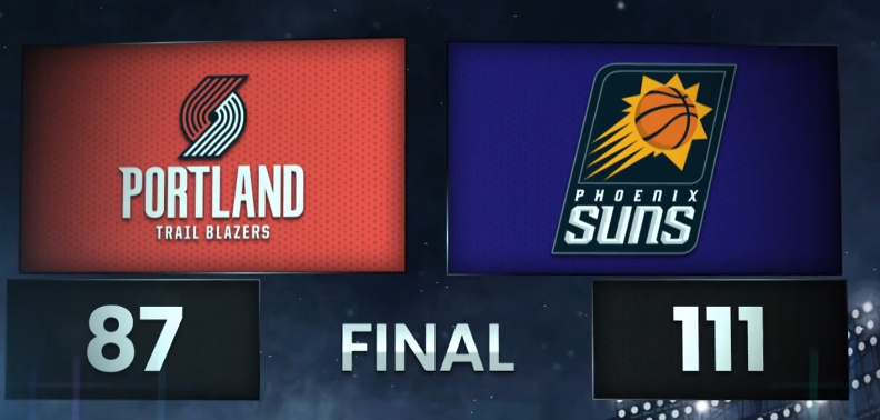 太阳逆转开拓者取夏联两连胜