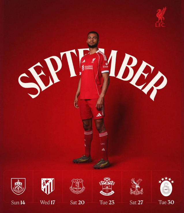 利物浦 9 月赛程出炉：多线作战，挑战重重