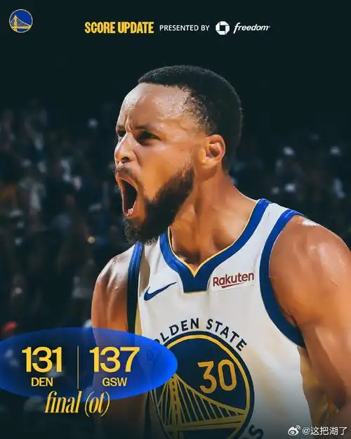 戈登50分创生涯新高！掘金双星闪耀难敌库里 绝平三分成胜负手​