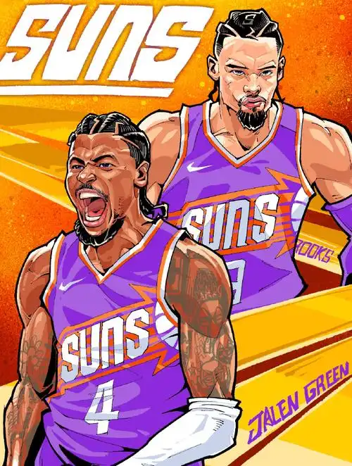 太阳明日战勇士！狄龙-布鲁克斯&杰伦-格林双双缺阵 比赛悬念陡增