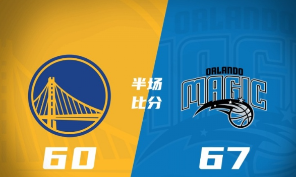 库里22分难扛旗 勇士半场不敌魔术