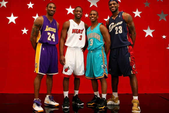 露天看台评21世纪前25年最佳阵 詹皇成最大赢家