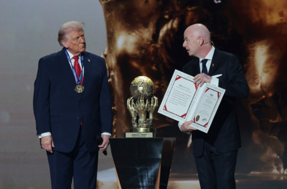 FIFA和平奖暂不取消，特朗普获奖后争议仍存