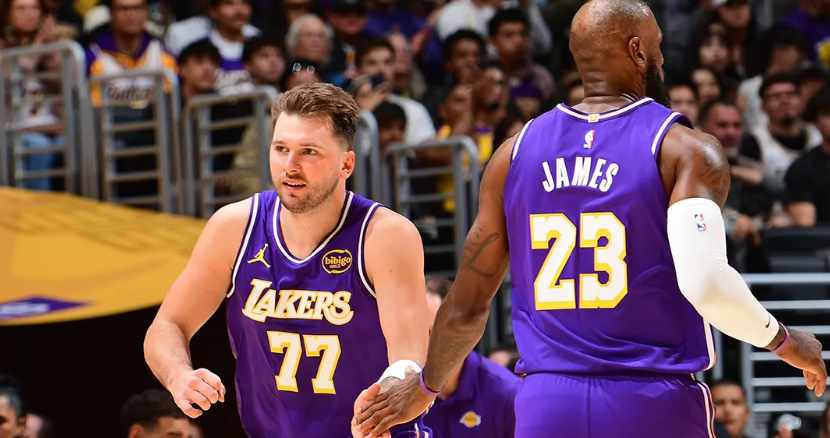 41岁詹姆斯背靠背准三双 湖人胜老鹰止颓势