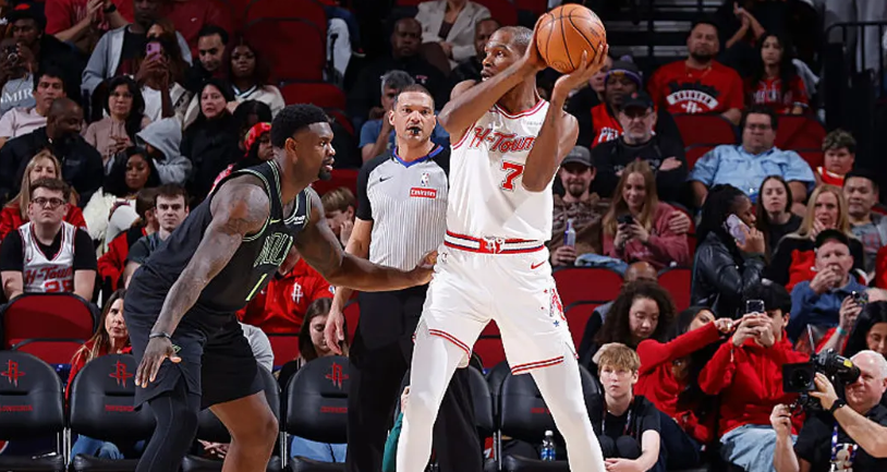 三分狂潮遇里程碑 火箭全员发力力克鹈鹕