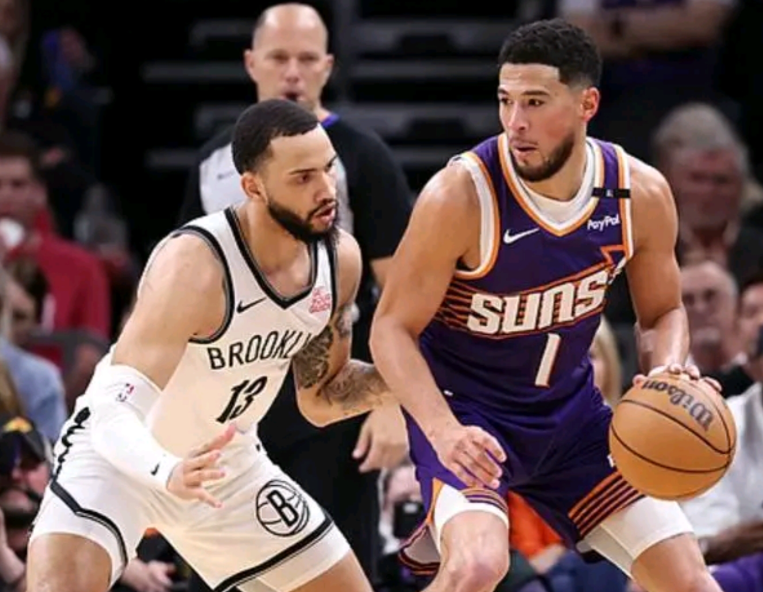 狄龙6记三分定胜局 太阳险胜篮网稳冲西部前六