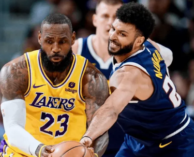 詹姆斯对阵掘金21胜24负 客场决战盼破魔咒