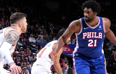 76人剑指三连胜 尼克斯欲破费城铁壁