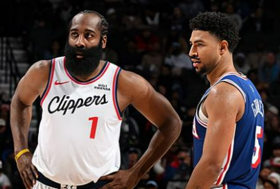 快船锋线群激战76人双核：西十与东六的卡位对决