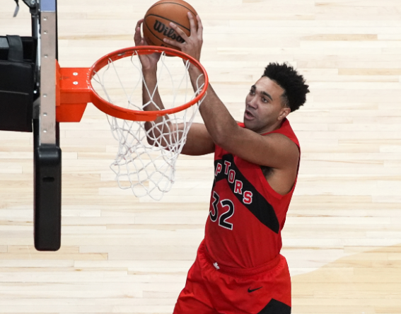 TJD猛龙首秀砍两双 猛龙轻取步行者