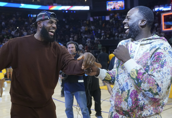 詹姆斯与格林：全明星旅行 种下友谊种子