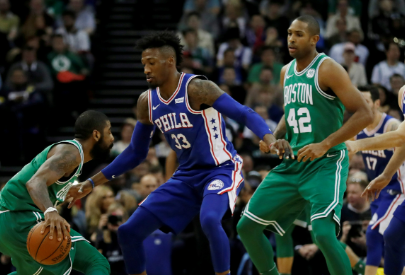 凯尔特人铁血防线迎战76人三巨头 东部强强对话一触即发