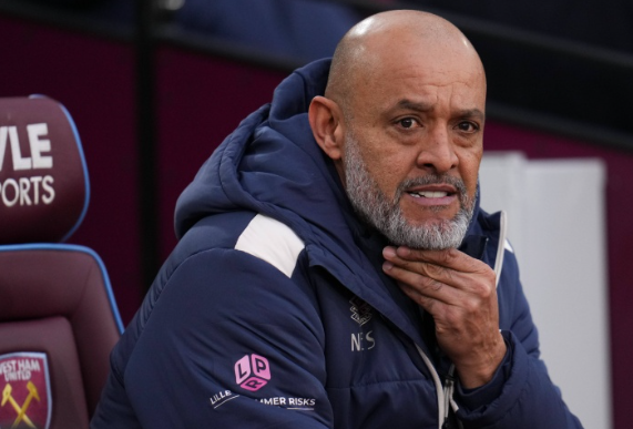 努诺谈西汉姆备战 直言保级战需全力反弹