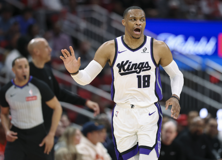 最老20+三双0失误！威少刷爆历史，现役一人霸榜太恐怖