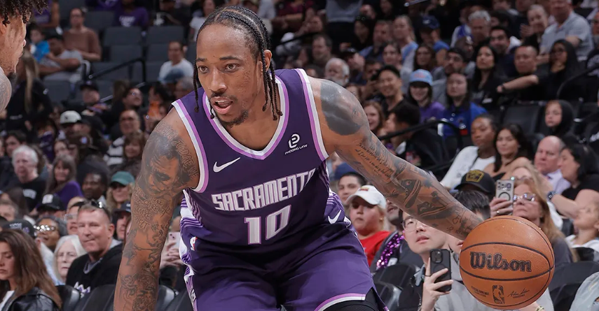 德罗赞41+11主宰赛场 国王险胜爵士迎两连胜