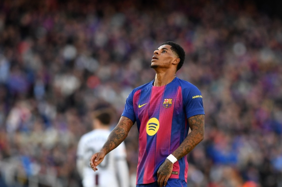 巴萨计划续租拉什福德 延长租借一年