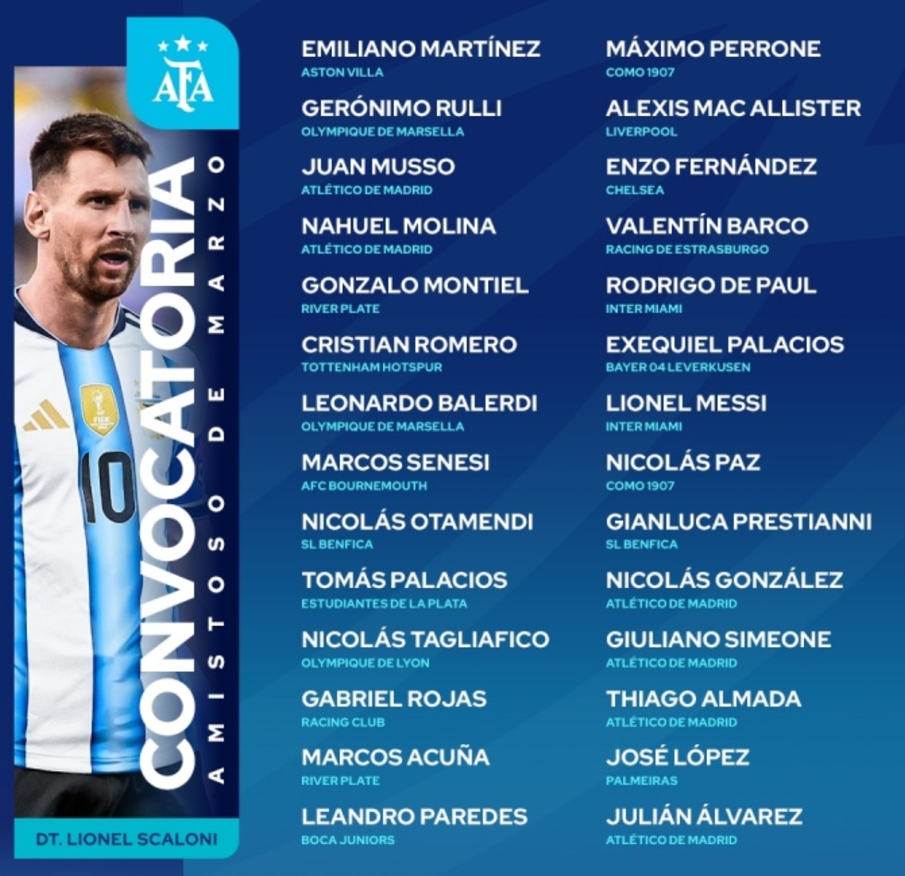 阿根廷世界杯前友谊赛全取消 足协急寻新对手