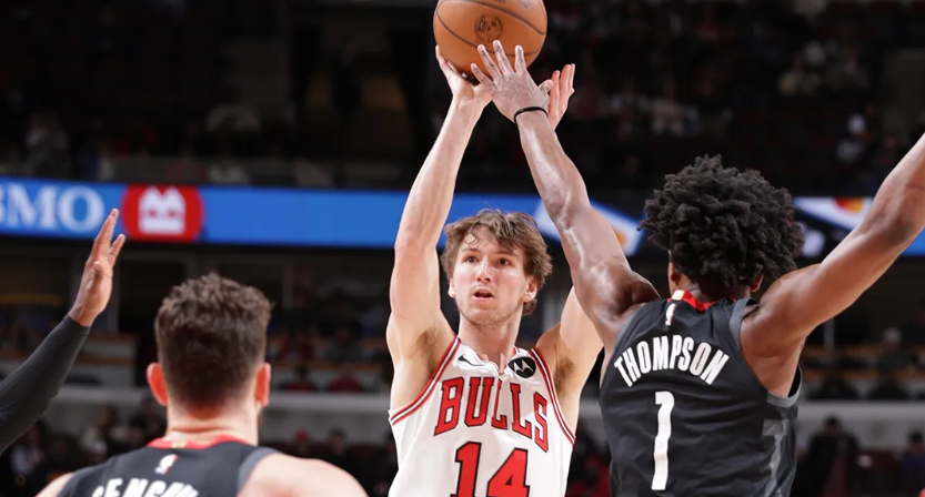 公牛主场险胜火箭终结两连败 杜兰特申京空砍难救主