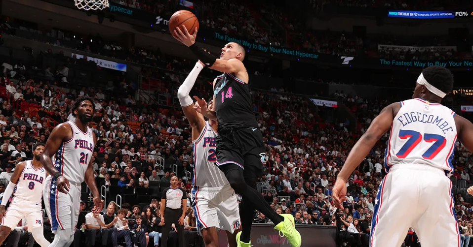 热火力克 76 人止颓恩比德空砍难阻逆转