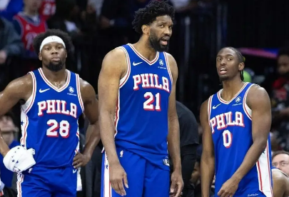 76人末战火力全开：三巨头剑指东部前六
